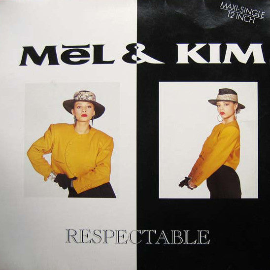 Mel & Kim - Respectable (12", Maxi) - De Platen Aap – Vinylwinkel in Brielle & online webshop voor muziekliefhebbers