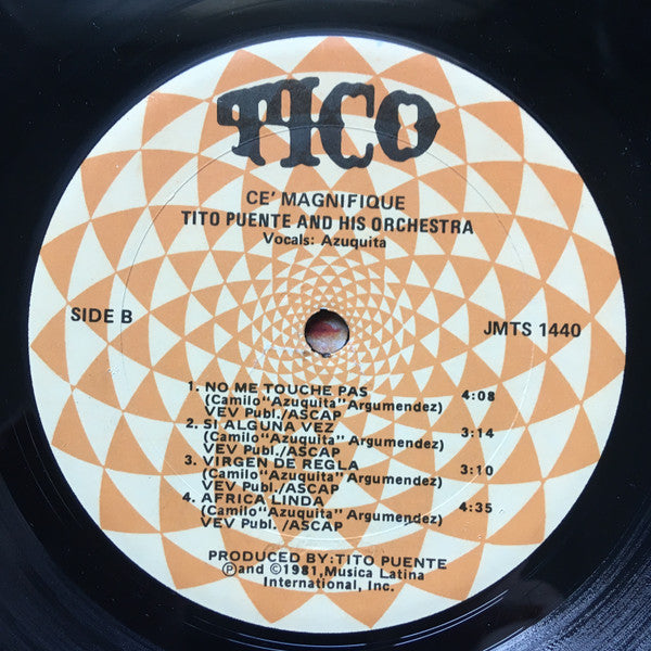 Tito Puente And His Orchestra : Ce' Magnifique (LP, Album)