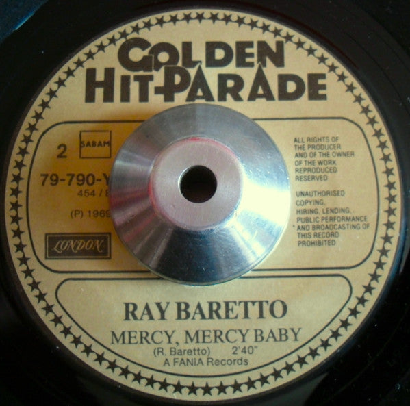Ray Baretto* : Soul Drummer (7", Single)
