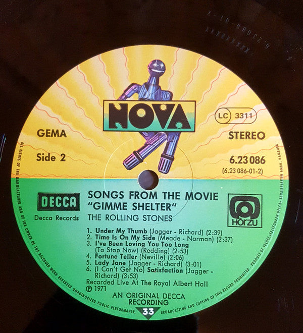 The Rolling Stones : Gimme Shelter (LP, Comp, RE)