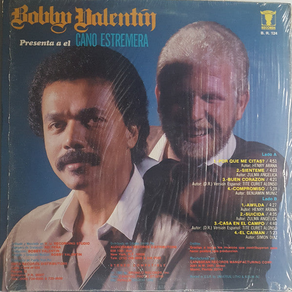 Bobby Valentín*, Cano Estremera : Bobby Valentín Presenta A El: Cano Estremera (LP, Album)