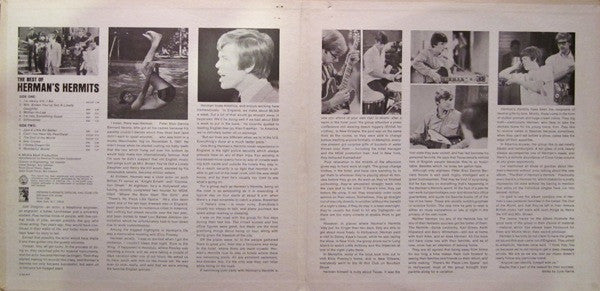 Herman's Hermits : The Best Of Herman's Hermits (LP, Comp,  MG)