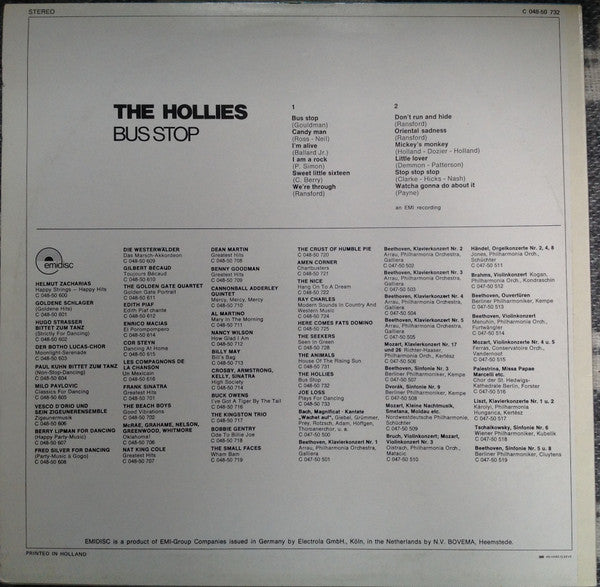 The Hollies : Bus Stop (LP, Comp)