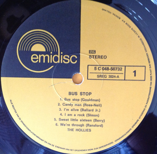 The Hollies : Bus Stop (LP, Comp)