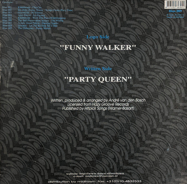 Difference, The : Funny Walker (12",45 RPM)