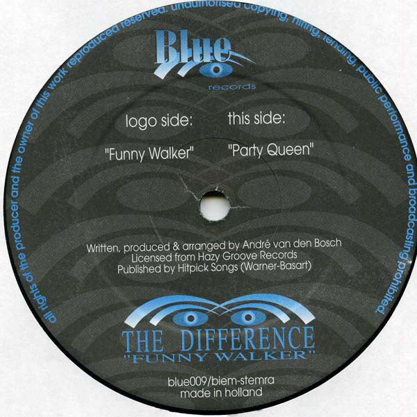 Difference, The : Funny Walker (12",45 RPM)