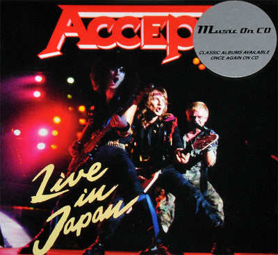 Accept : Live In Japan (CD, EP, RE)