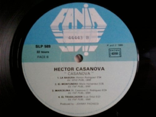 Héctor Casanova : "Casanova" (LP, Album)