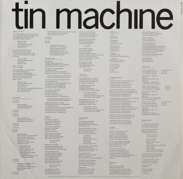 Tin Machine : Tin Machine (LP, Album)