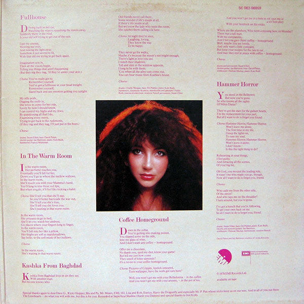 Kate Bush : Lionheart (LP, Album, Gat)