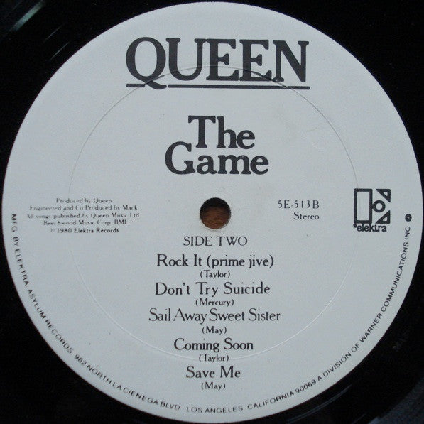 Queen : The Game (LP, Album, Club, RCA)