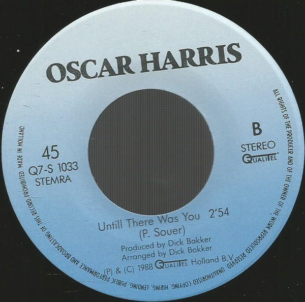 Oscar Harris : Let The Birds Sing (7", Single)