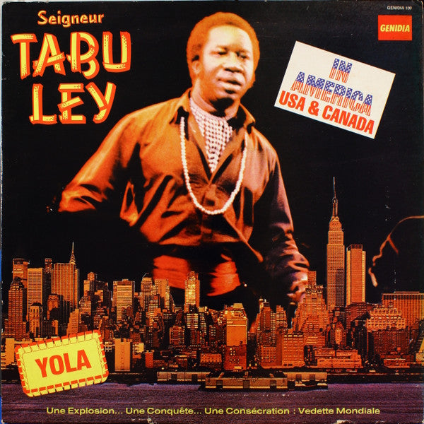 Seigneur Tabu Ley* Avec L'Orchestre Afrisa International* : Yola (LP, Album)