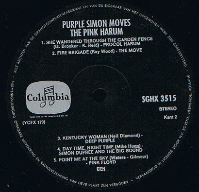 Various : Purple Simon Moves The Pink Harum (LP, Comp)