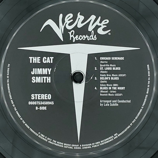 Jimmy Smith - The Cat (LP, Album, RE, RM) - De Platen Aap – Vinylwinkel in Brielle & online webshop voor muziekliefhebbers