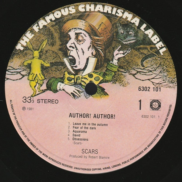 Scars (2) : Author! Author! (LP, Album)