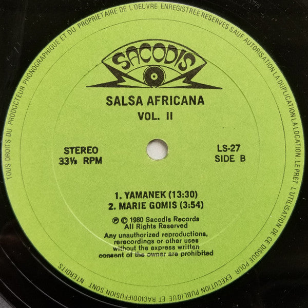Monguito El Unico* Presents Laba "Sosseh"* : Laba "Sosseh" In U.S.A. (LP, Album)