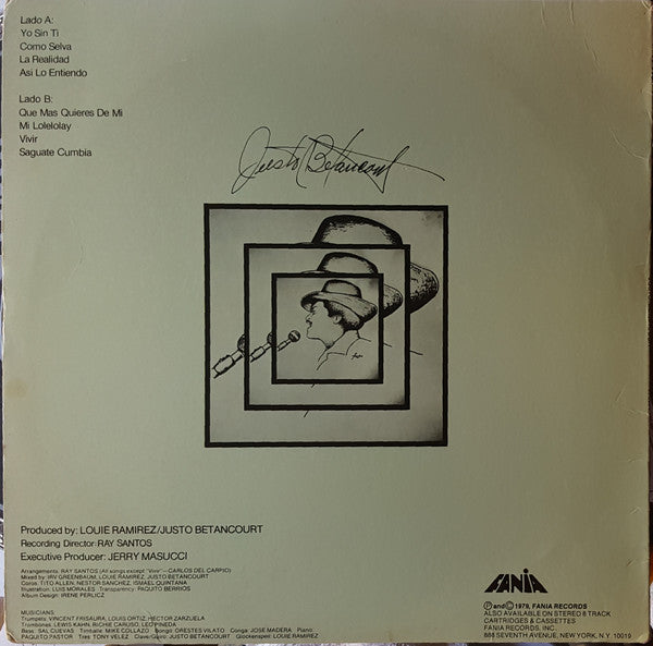 Justo Betancourt : Justo Betancourt (LP, Album)