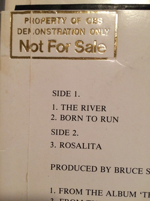 Bruce Springsteen : The River / Born To Run / Rosalita (12", Single, Mis)