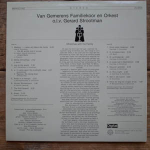 Van Gemerens Familiekoor En Orkest* : Christmas In The Family (LP, Album, Gat)