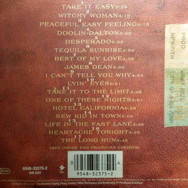 Eagles : The Very Best Of The Eagles (CD, Comp)