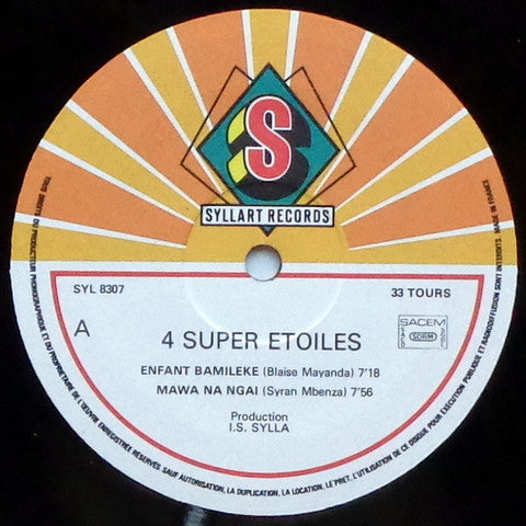 Quatre Étoiles* : 4 Super Etoiles (LP)