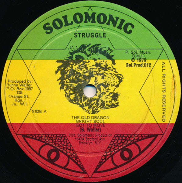 Bunny Wailer : Struggle (LP)