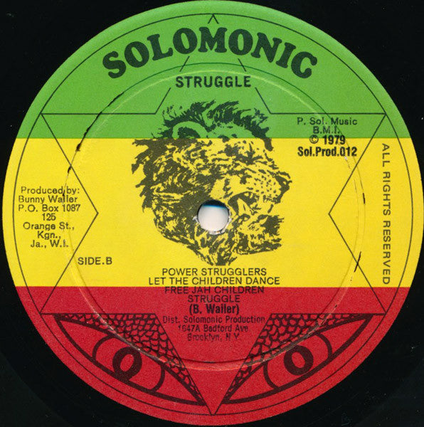 Bunny Wailer : Struggle (LP)
