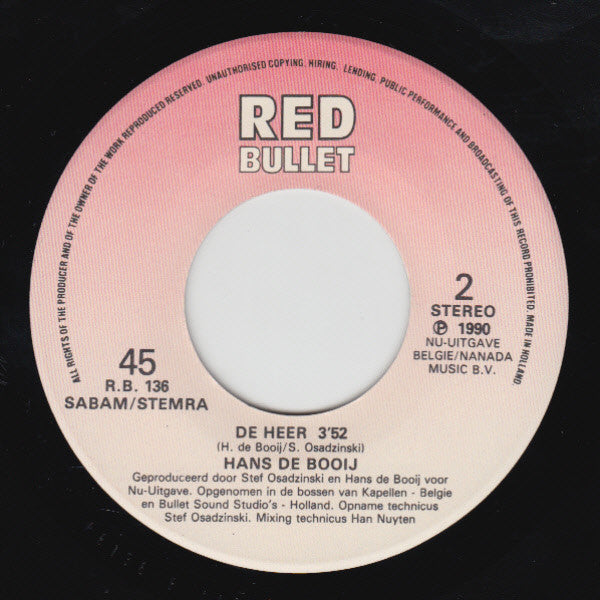 Hans De Booy - De Kleine Liefde (7", Single) - De Platen Aap – Vinylwinkel in Brielle & online webshop voor muziekliefhebbers