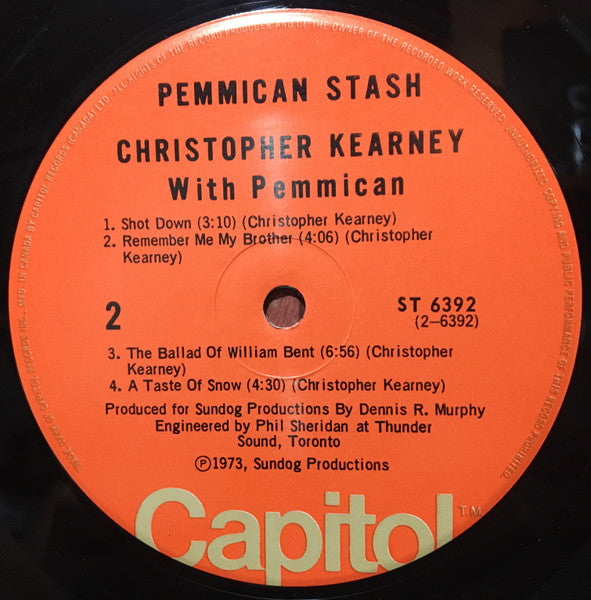 Christopher Kearney : Pemmican Stash (LP,Album)