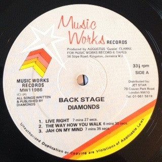 The Mighty Diamonds : Backstage (LP)