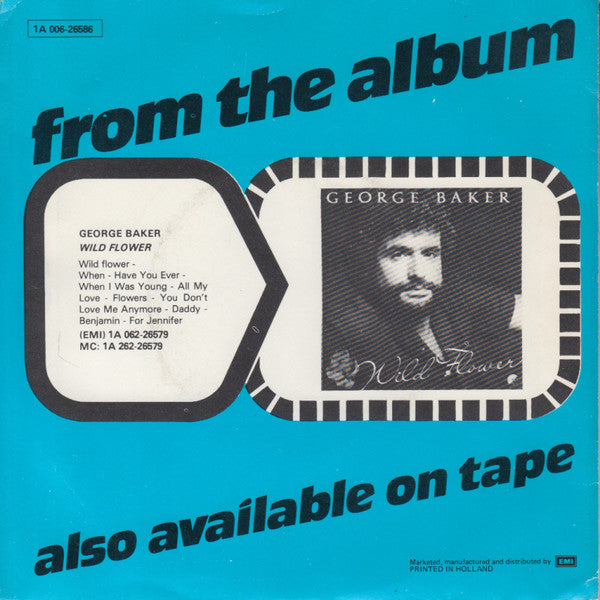 George Baker : All My Love (7", Single)
