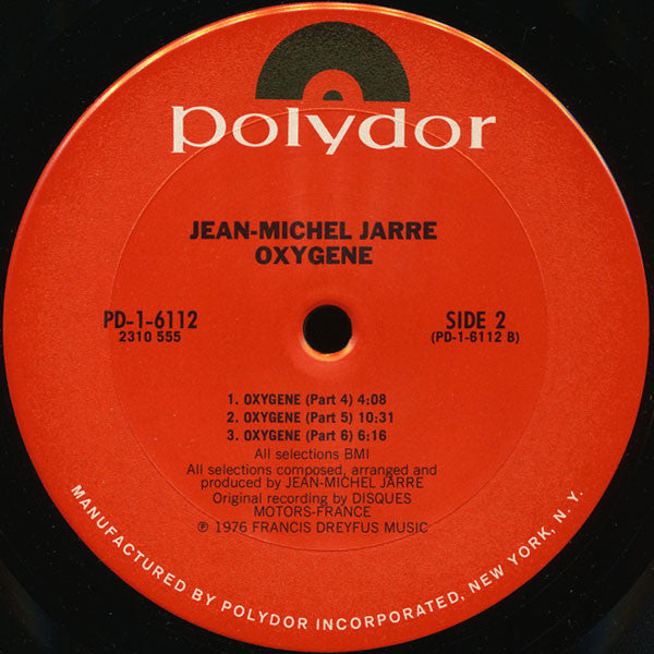 Jean Michel Jarre* : Oxygène (LP, Album, CP )