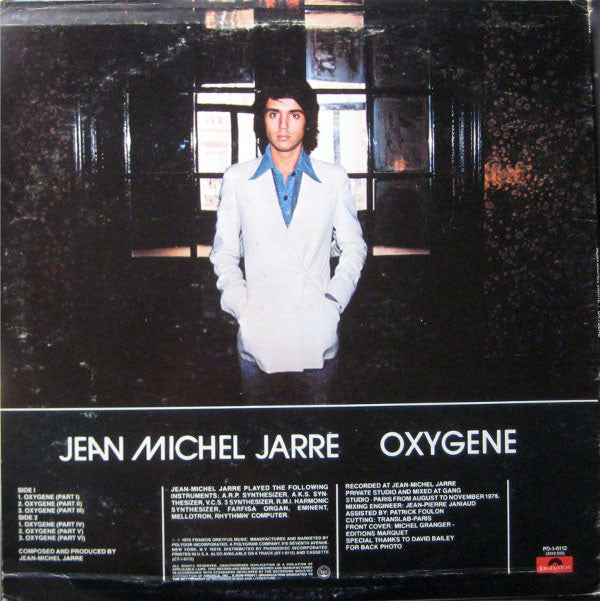 Jean Michel Jarre* : Oxygène (LP, Album, CP )