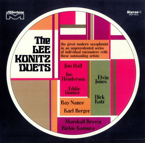 Lee Konitz : Duets (LP, Album, RE)