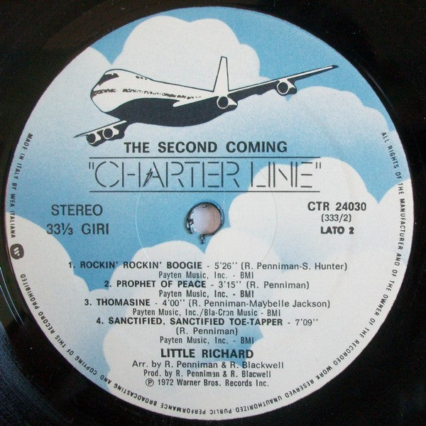 Little Richard : The Second Coming (LP, Album, RE)