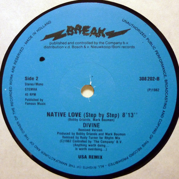 Divine : Native Love (Step By Step) (12")