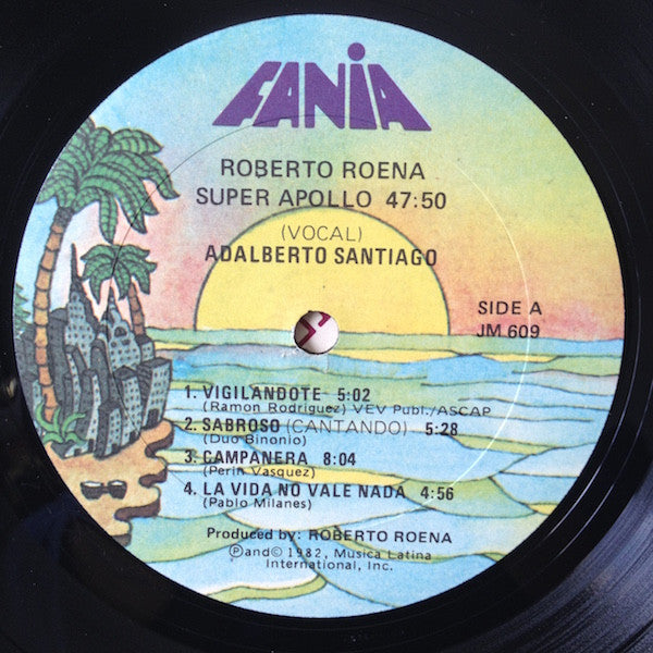 Roberto Roena Canta Adalberto Santiago : Super Apollo 47:50 (LP, Album)