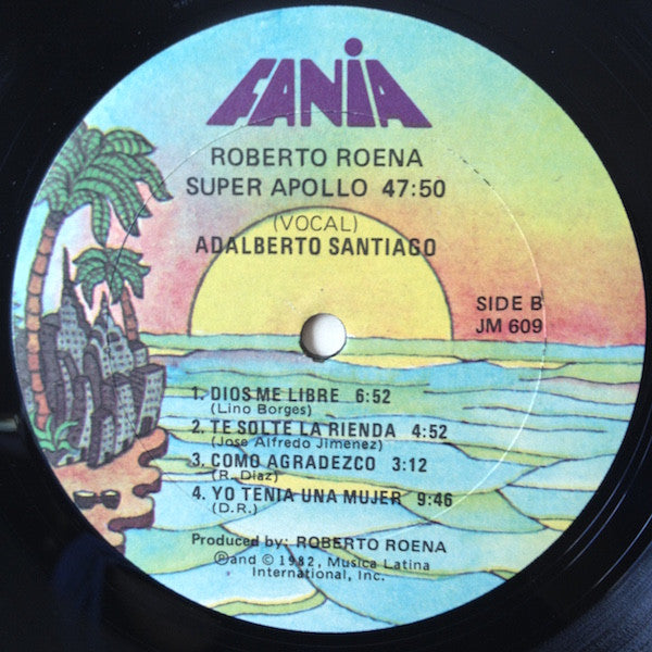 Roberto Roena Canta Adalberto Santiago : Super Apollo 47:50 (LP, Album)