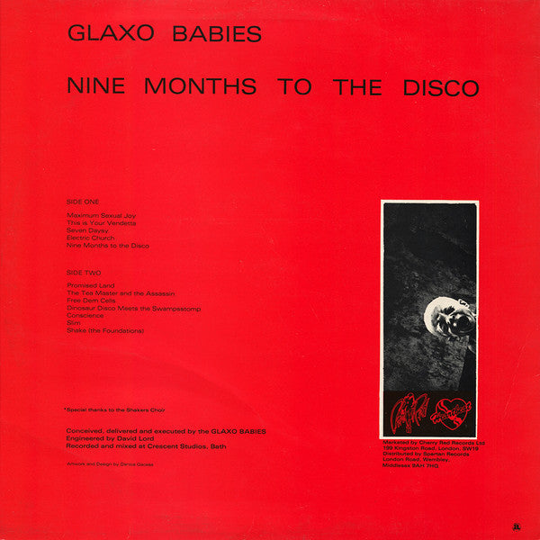 Glaxo Babies : Nine Months To The Disco (LP, Album)