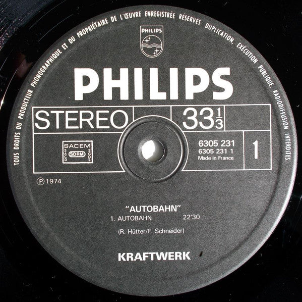 Kraftwerk : Autobahn (LP, Album)