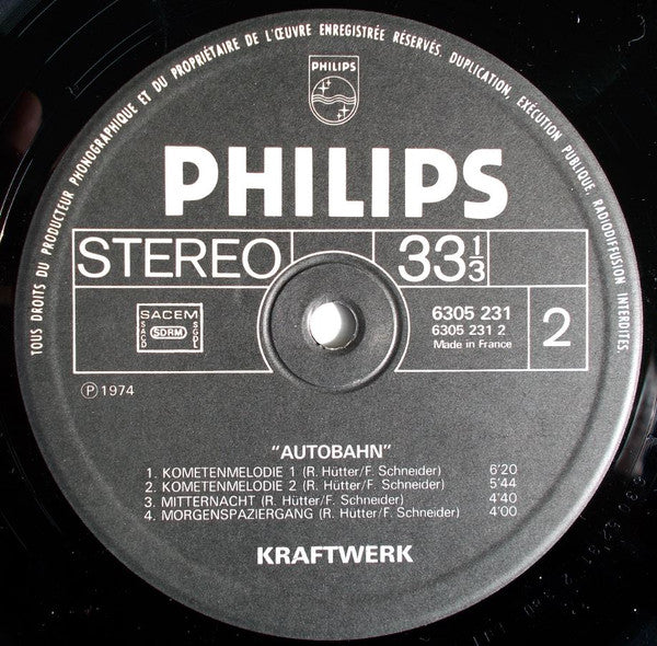 Kraftwerk : Autobahn (LP, Album)