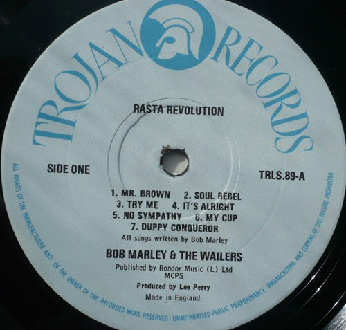 Bob Marley & The Wailers : Rasta Revolution (LP, Comp, RP, 1st)