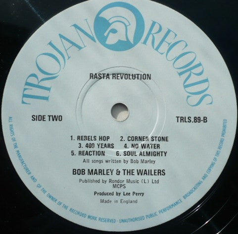 Bob Marley & The Wailers : Rasta Revolution (LP, Comp, RP, 1st)