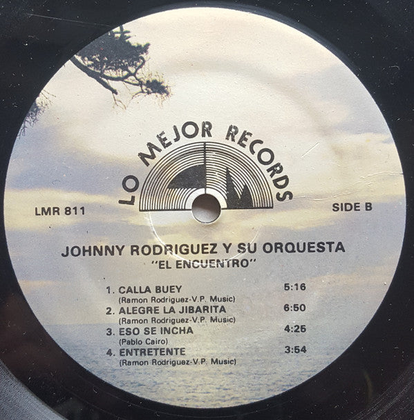 Johnny Rodriguez y Su Orquesta : El Encuentro (LP, Album)