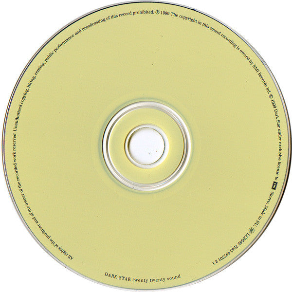 Dark Star - Twenty Twenty Sound (CD, Album, Ltd, Gat) - De Platen Aap – Vinylwinkel in Brielle & online webshop voor muziekliefhebbers