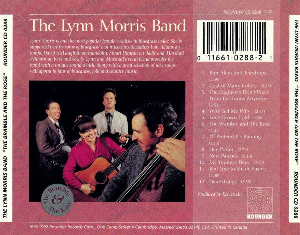 The Lynn Morris Band - The Bramble And The Rose (CD, Album) - De Platen Aap – Vinylwinkel in Brielle & online webshop voor muziekliefhebbers
