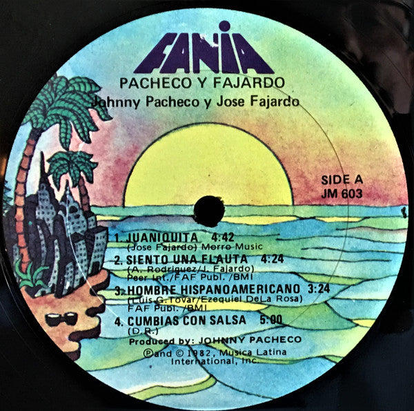 Johnny Pacheco And Jose Fajardo* : Pacheco Y Fajardo (LP, Album)