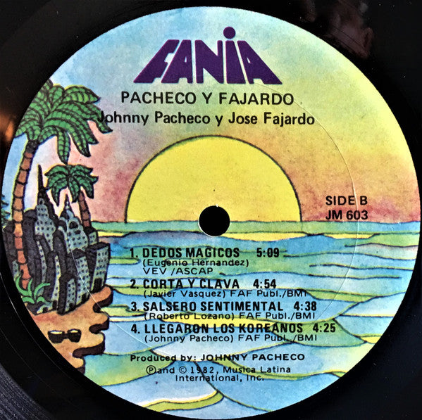 Johnny Pacheco And Jose Fajardo* : Pacheco Y Fajardo (LP, Album)