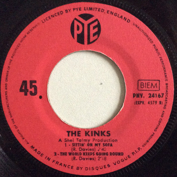 The Kinks : Dedicated Follower Of Fashion (7", EP)